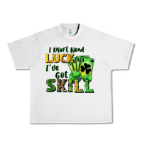 Lunar Rock I don't need luck i've got skill Urban Heavy Tee - CowGirlArtShop