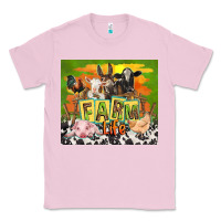 Bubblegum Pink farm life with animals Classic Tee - TumblerDesignByShophia