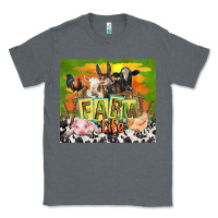 Charcoal Heather farm life with animals Classic Tee - TumblerDesignByShophia