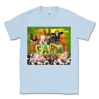 Dusty Blue farm life with animals Classic Tee - TumblerDesignByShophia