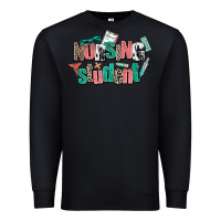 Black nursing student Premium Sweatshirt - AdoDesignShop