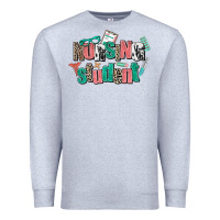 Heather Grey nursing student Premium Sweatshirt - AdoDesignShop