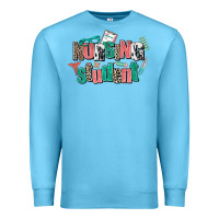 Ocean Blue nursing student Premium Sweatshirt - AdoDesignShop