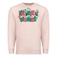 Pale Pink nursing student Premium Sweatshirt - AdoDesignShop
