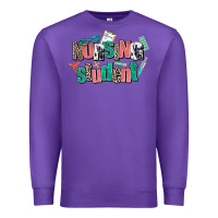 Purple nursing student Premium Sweatshirt - AdoDesignShop
