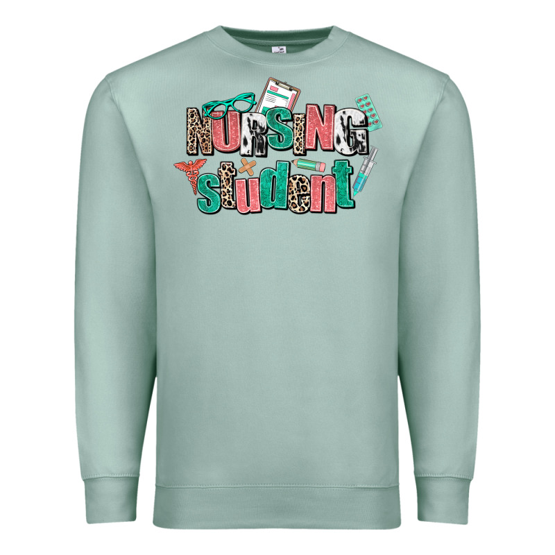 Nursing Student Premium Sweatshirt by AdoDesignShop | Teevron