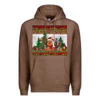 Chestnut joy reindeer Premium Hoodie - Jasminsmagicworld