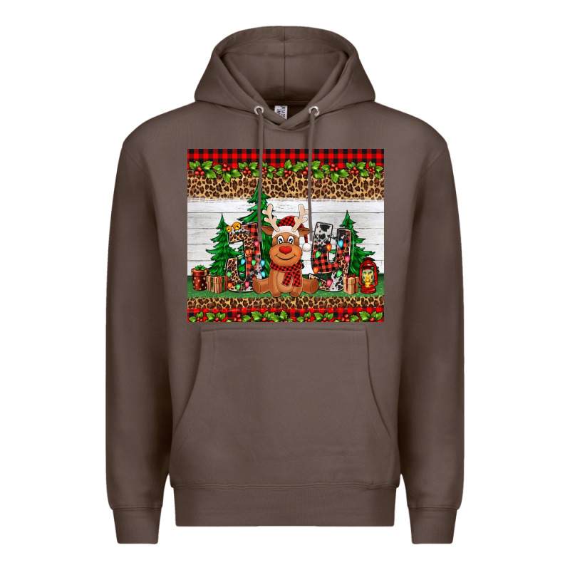 Joy Reindeer Premium Hoodie by Jasminsmagicworld | Teevron