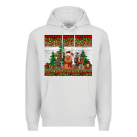 Dove Grey joy reindeer Premium Hoodie - Jasminsmagicworld