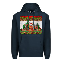 Navy joy reindeer Premium Hoodie - Jasminsmagicworld