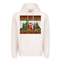 Pale Pink joy reindeer Premium Hoodie - Jasminsmagicworld