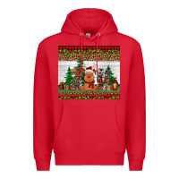 Red joy reindeer Premium Hoodie - Jasminsmagicworld