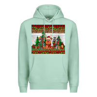 Seafoam joy reindeer Premium Hoodie - Jasminsmagicworld