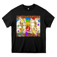 Black best teacher ever Heavy Core Tee - NancyCooperArtShop