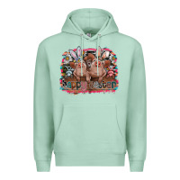 Seafoam Happy Easter Premium Hoodie - CowhideDigitalArt