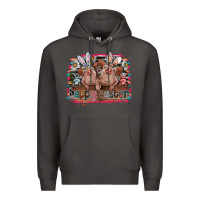 Smoke Happy Easter Premium Hoodie - CowhideDigitalArt