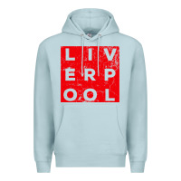 Blue Mist Cool Retro Grunge Vintage look Liverpool shirt gift , best gift, costu Premium Hoodie - maiPhamDesign