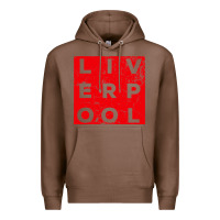 Chestnut Cool Retro Grunge Vintage look Liverpool shirt gift , best gift, costu Premium Hoodie - maiPhamDesign