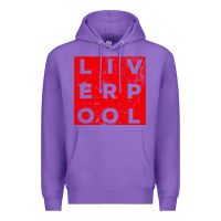 Purple Cool Retro Grunge Vintage look Liverpool shirt gift , best gift, costu Premium Hoodie - maiPhamDesign