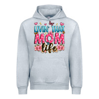 Heather Grey livin' that mom life Urban Hoodie - JahusDesignShop