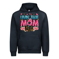 Navy livin' that mom life Urban Hoodie - JahusDesignShop