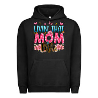 Pigment Black livin' that mom life Urban Hoodie - JahusDesignShop