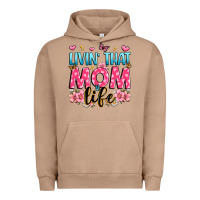 Pigment Burro livin' that mom life Urban Hoodie - JahusDesignShop