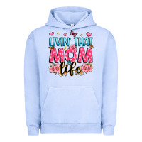 Pigment Grape Ice livin' that mom life Urban Hoodie - JahusDesignShop