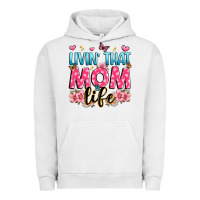 Pigment Lunar Rock livin' that mom life Urban Hoodie - JahusDesignShop