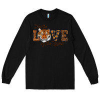 Black love of the tigers Long Sleeve Tee - RanaPortraitStore