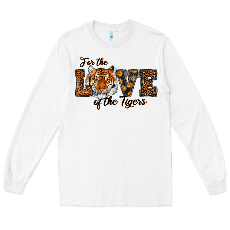 Love Of The Tigers Long Sleeve Tee by RanaPortraitStore | Teevron