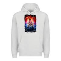 Dove Grey Things Eleven Days Stranger Premium Hoodie - maiPhamDesign