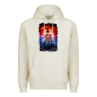 Oatmeal Heather Things Eleven Days Stranger Premium Hoodie - maiPhamDesign
