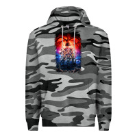 Slate Camo Things Eleven Days Stranger Premium Hoodie - maiPhamDesign
