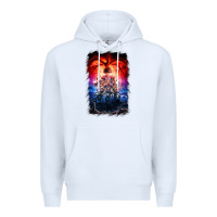 White Things Eleven Days Stranger Premium Hoodie - maiPhamDesign