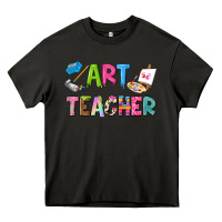 Asphalt art teacher Heavy Core Tee - NancyCooperArtShop