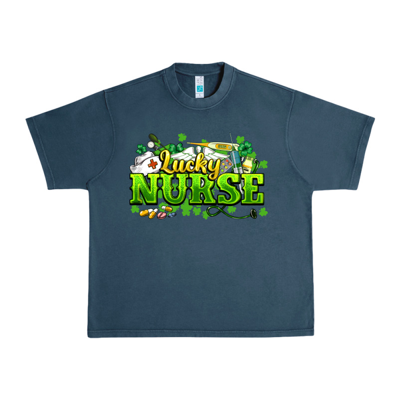 Lucky Nurse St. Patrick's Day Urban Heavy Tee by HowdyJamesFarm | Teevron