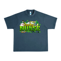 Midnight Navy Lucky Nurse St. Patrick's Day Urban Heavy Tee - HowdyJamesFarm