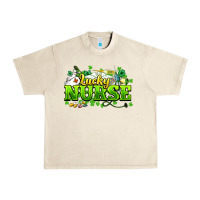 Sandshell Lucky Nurse St. Patrick's Day Urban Heavy Tee - HowdyJamesFarm
