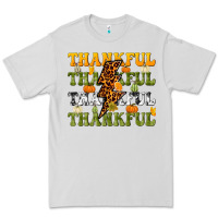Dove Grey Thankful Thankful Thankful Premium Tee - NancyCooperArtShop
