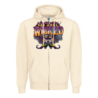 Sandshell lets get wıcked Zipper Hoodie - BarkalooDesign