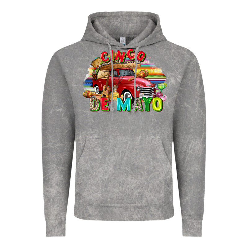 Cinco De Mayo Truck Vintage Hoodie by FaDigitalArtStudio | Teevron