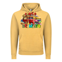 Vintage Mustard Cinco de mayo truck Vintage Hoodie - FaDigitalArtStudio