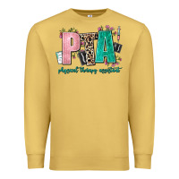 Antique Gold pta physical therapy assistant Premium Sweatshirt - AdoDesignShop