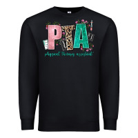 Black pta physical therapy assistant Premium Sweatshirt - AdoDesignShop
