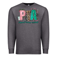 Charcoal Heather pta physical therapy assistant Premium Sweatshirt - AdoDesignShop