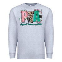 Heather Grey pta physical therapy assistant Premium Sweatshirt - AdoDesignShop