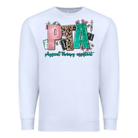 White pta physical therapy assistant Premium Sweatshirt - AdoDesignShop