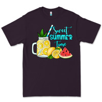 Plum sweet summer time no background Premium Tee - Jasminsmagicworld