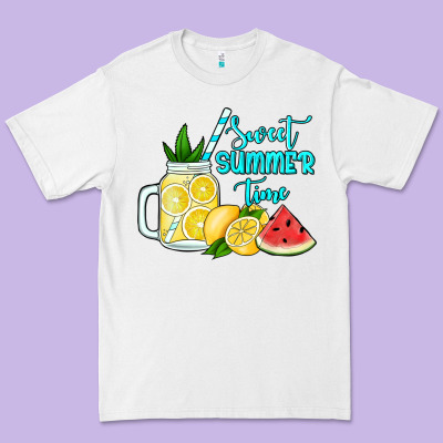 Sweet Summer Time No Background Premium Tee Designed By Jasminsmagicworld